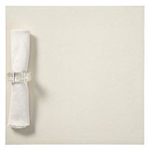 Z Gallerie Manta Placemats, Ivory